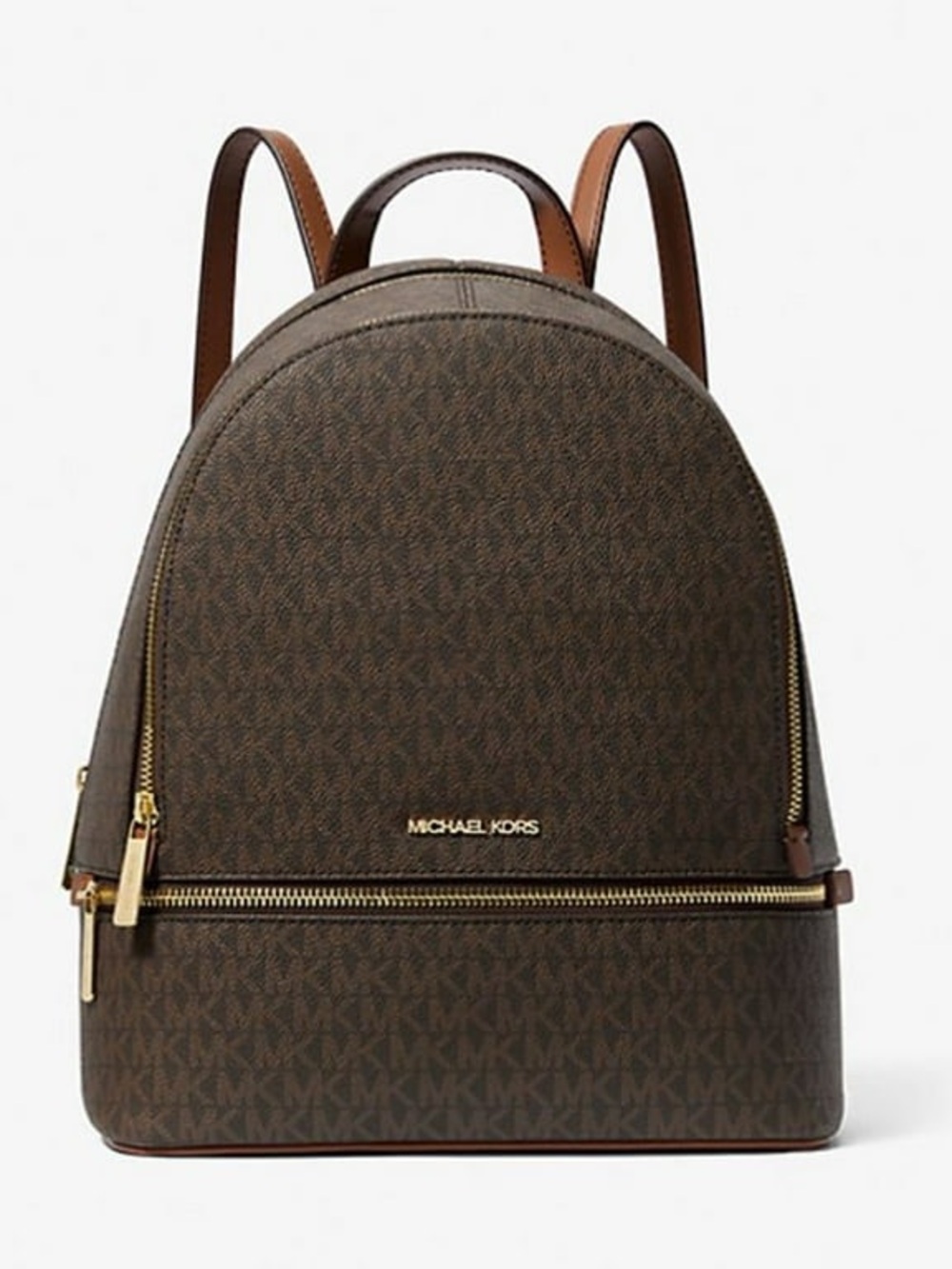 Michael Kors Women's Rhea Medium Signature Logo Backpack